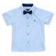 Сорочка дитяча Breeze з метеликом (G-312-74B-blue)