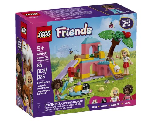 Конструктор LEGO Friends Ігровий майданчик для морських свинок (42640)