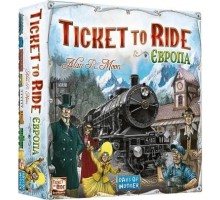 Настільна гра Lord of Boards Квиток на поїзд: Європа (Ticket to ride: Europe) (укр.) (DOW7202UK)