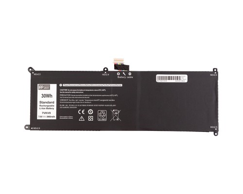 Акумулятор до ноутбука DELL Latitude 12 7275 (7VKV9) 7.6V 3900mAh PowerPlant (NB442041)