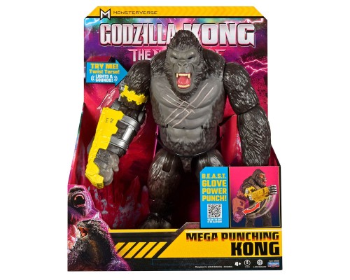Фігурка Godzilla vs. Kong Мегапотужний удар Конга (світло, звук) (35585)