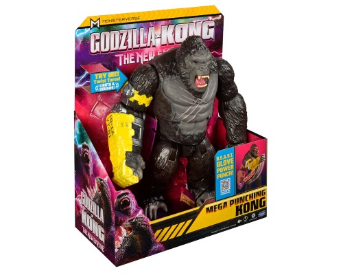 Фігурка Godzilla vs. Kong Мегапотужний удар Конга (світло, звук) (35585)