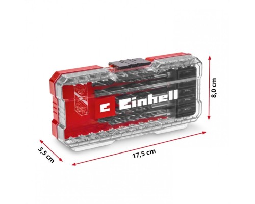 Набір свердл Einhell по дереву 10шт, 3-8мм, кейс (108733)