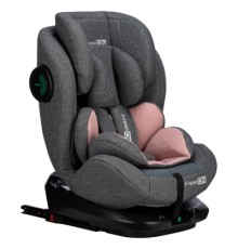 Автокрісло FreeON ULTIMA 360°, 40 - 150 см, рожеве (48938)