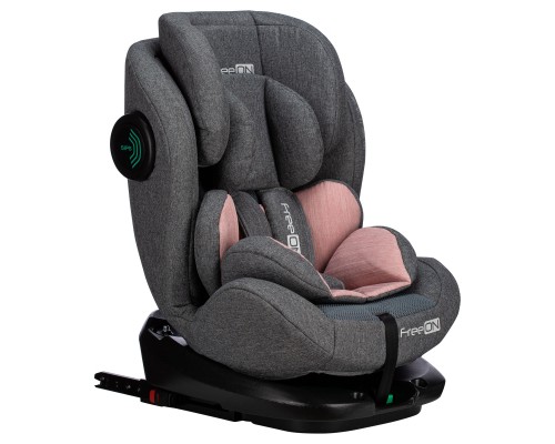 Автокрісло FreeON ULTIMA 360°, 40 - 150 см, рожеве (48938)