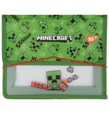 Папка для зошитів Yes В5 на резинці пластикова Minecraft Creeper (492208)