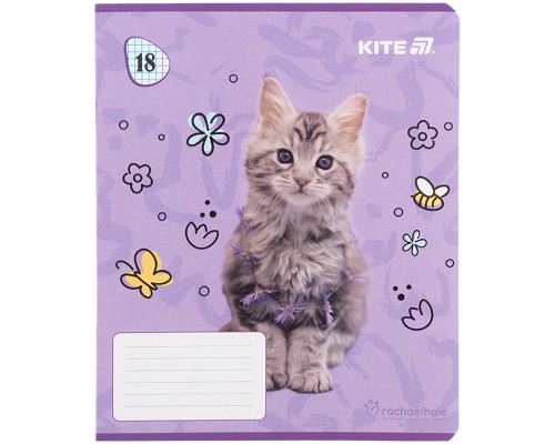 Зошит Kite Rachael Hale, 18 аркушів, клітинка (R25-236)