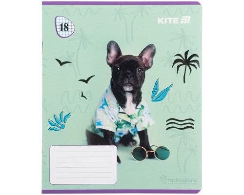 Зошит Kite Rachael Hale, 18 аркушів, клітинка (R25-236)