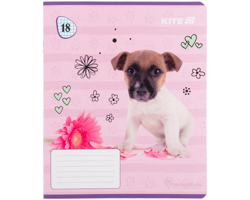 Зошит Kite Rachael Hale, 18 аркушів, клітинка (R25-236)