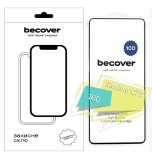 Скло захисне BeCover Realme C75 10D Black (713167)