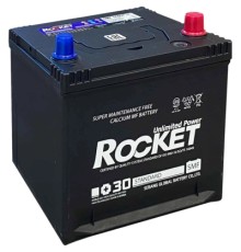 Акумулятор автомобільний ROCKET SMF 50Ah ASIA Ев (-/+) (520CCA) (SMF 55D20AL)