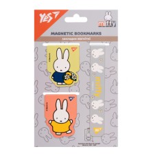 Закладки для книг Yes магнітні Miffy 3 шт (708356)