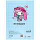 Щоденник шкільний Kite My Melody, тверда обкладинка (HK25-262-5)