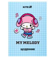 Щоденник шкільний Kite My Melody, тверда обкладинка (HK25-262-5)