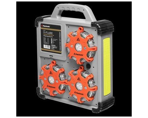Ліхтар Mactronic X-Flare (30 Lm) Red/Blue/Amber Recharg 12/220V (PSD0112) (DAS302492)