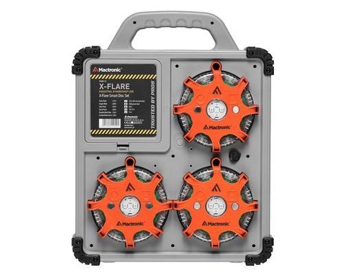 Ліхтар Mactronic X-Flare (30 Lm) Red/Blue/Amber Recharg 12/220V (PSD0112) (DAS302492)