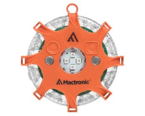 Ліхтар Mactronic X-Flare (30 Lm) Red/Blue/Amber Recharg 12/220V (PSD0112) (DAS302492)