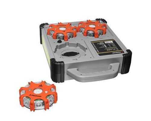 Ліхтар Mactronic X-Flare (30 Lm) Red/Blue/Amber Recharg 12/220V (PSD0112) (DAS302492)
