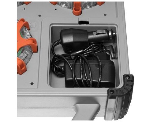 Ліхтар Mactronic X-Flare (30 Lm) Red/Blue/Amber Recharg 12/220V (PSD0112) (DAS302492)