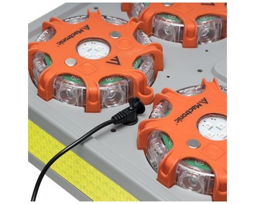 Ліхтар Mactronic X-Flare (30 Lm) Red/Blue/Amber Recharg 12/220V (PSD0112) (DAS302492)