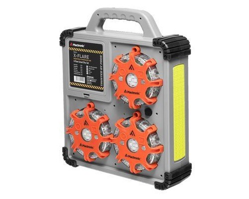 Ліхтар Mactronic X-Flare (30 Lm) Red/Blue/Amber Recharg 12/220V (PSD0112) (DAS302492)