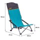 Крісло складане Uquip Sandy XL Blue/Grey (244030) (DAS303234)