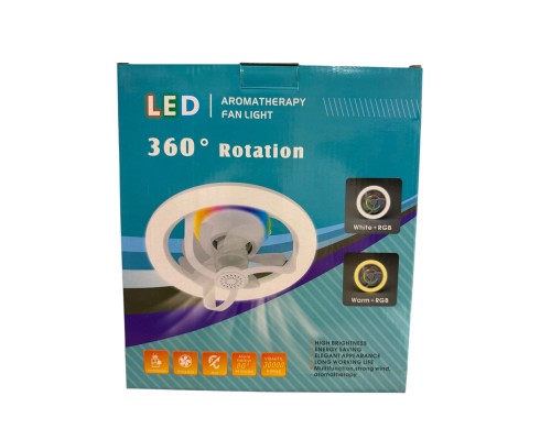 Вентилятор XoKo LED RGB Fan Light 100 Aroma (XK-FL-100RGB)