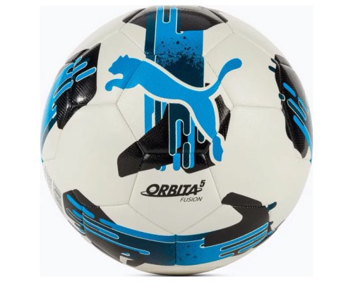 М'яч футбольний Puma Orbita 5 Fusion 084331-05 білий, чорний, синій 5 (4067981498666)