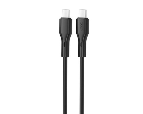 Дата кабель USB-C to USB-C NBQ231B-CC black XO (NBQ231B-CC.black)