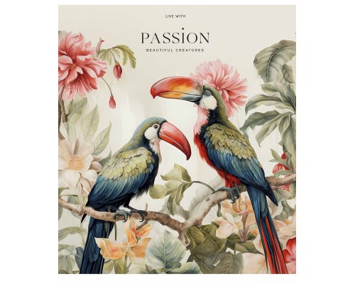 Зошит Школярик Amazing birds 48 аркушів клітинка (048-3402K)