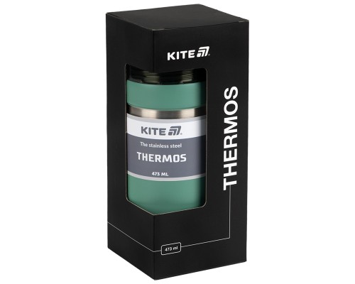 Термос Kite 473 мл зелений (K25-320-2)