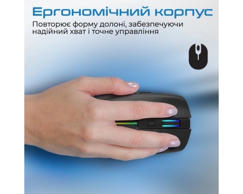 Мишка Promate Kitt Wireless Black (kitt.black)