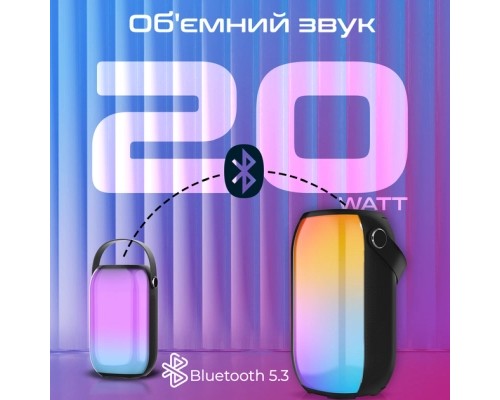 Акустична система Promate Spectro-20 20W Black (spectro-20)