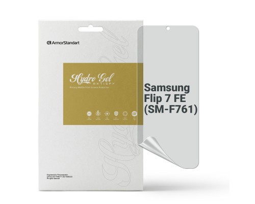 Плівка захисна Armorstandart Hydrogel Anti-spy Samsung Flip 7 FE (SM-F761) (ARM87454)
