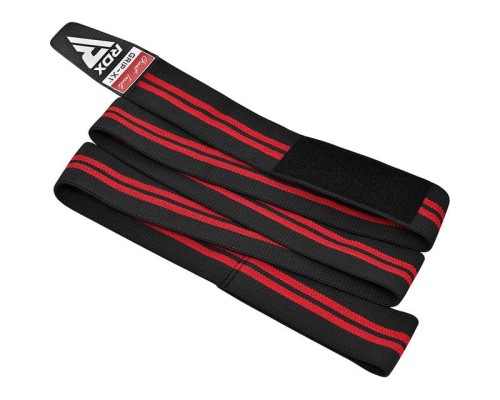 Бинт для спорту RDX KR11 Gym Knee Wrap Black/Red (WAH-KR11BR)