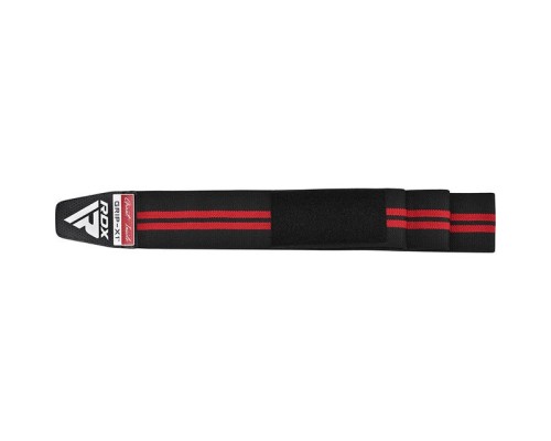 Бинт для спорту RDX KR11 Gym Knee Wrap Black/Red (WAH-KR11BR)
