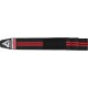 Бинт для спорту RDX KR11 Gym Knee Wrap Black/Red (WAH-KR11BR)