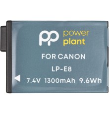 Акумулятор до фото/відео PowerPlant Canon LP-E8H 1300mAh (CB971244)
