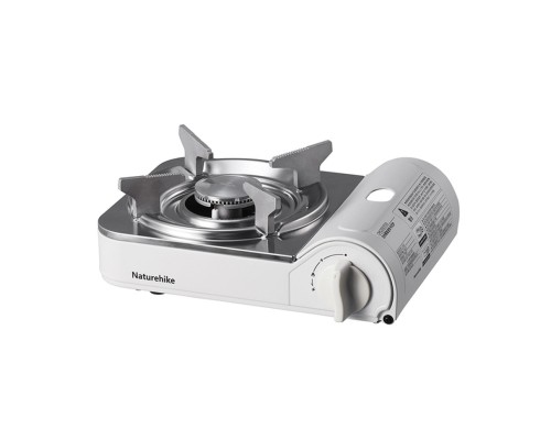 Портативна газова плитка Naturehike CNK2350CF016, біла (6927595754627) Портативна газова плитка Naturehike CNK2350CF016, біла (6927595754627)