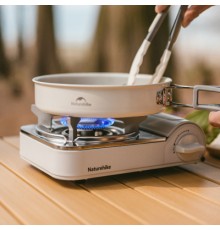Портативна газова плитка Naturehike CNK2350CF016, біла (6927595754627)
