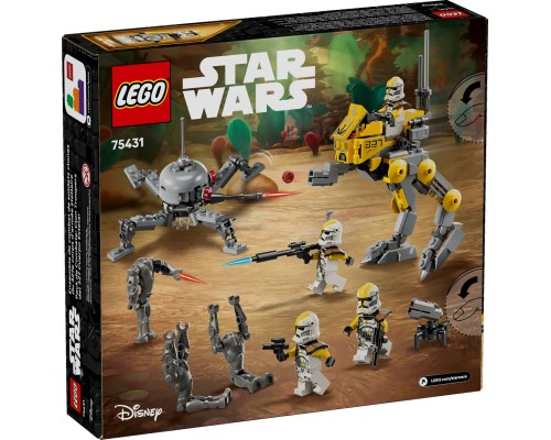 Конструктор LEGO Star Wars Бойовий загін бійців-клонів 327-го галактичного корпусу (75431)