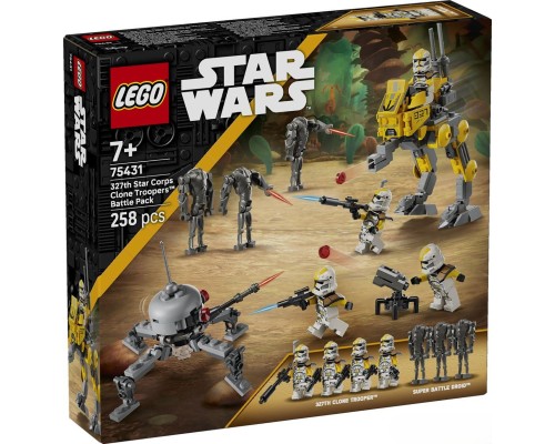 Конструктор LEGO Star Wars Бойовий загін бійців-клонів 327-го галактичного корпусу (75431)
