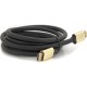Кабель мультимедійний HDMI M to HDMI M 1.8m V2.1 8K black Merlion (YT-HDMI(M)/(M)8KV2.1-1.8m)