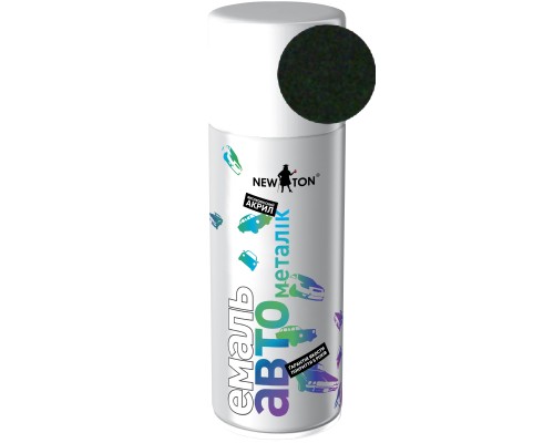 Аерозольна фарба для автомобіля New Ton 963 мет. зелений, аероз. 400 мл (000000594)