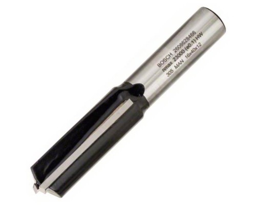 Фреза Bosch Professional пазова з двома лезами, Std, S8, D16, L40 (2.608.628.466)