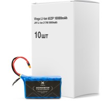 Акумулятор Vinga Li-Ion 6S2P 10000mAh коробка 10 шт (JHY Li-Ion 21700 5000mAh) (V6S2P-10PCS-10000MAH)
