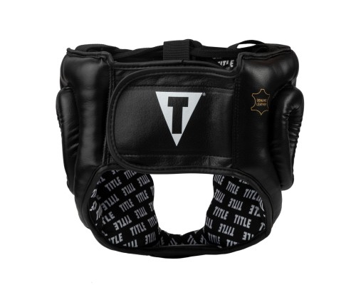 Боксерський шолом Title Classic Full Coverage Training Headgear 2.0 Black M (CPHGF2 M BK)