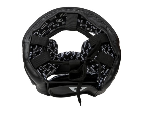 Боксерський шолом Title Classic Full Coverage Training Headgear 2.0 Black M (CPHGF2 M BK)