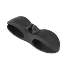 Тримач для кабелю OfficePro CM001B, клейка основа, black (CM001B)