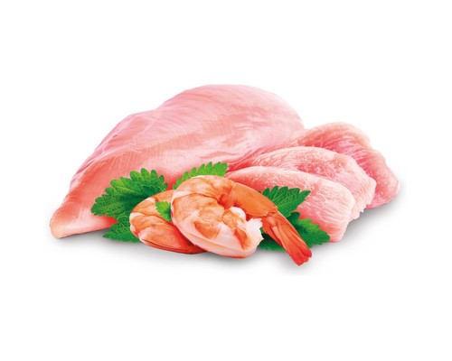 Сухий корм для кішок Home Food For active з куркою та креветками 200 г (4820290090125)